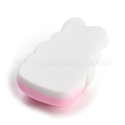 Rabbit Theme Opaque Resin Cabochons&nbsp;RESI-C042-02D