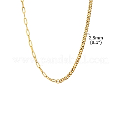 Stainless Steel Chain Necklaces&nbsp;PW-WGACB70-01
