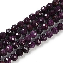 Natural Ruby Beads Strands&nbsp;G-P553-G01-04