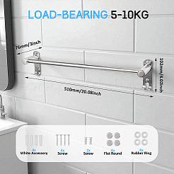 Stainless Steel Towel Bar&nbsp;STAS-TAC0050-01P-01