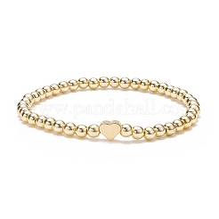 5Pcs 5 Style Star & Cross & Moon & Heart & Butterfly Brass & Synthetic Hematite Beaded Stretch Bracelets Set for Women&nbsp;BJEW-JB09090