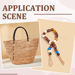 160Pcs 2 Styles Wood Beads&nbsp;WOOD-PA0001-31