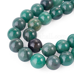 1Strand Natural African Jade Beads Strands&nbsp;G-TA0003-50B