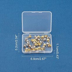 Brass Bead Tips&nbsp;KK-FH0001-46
