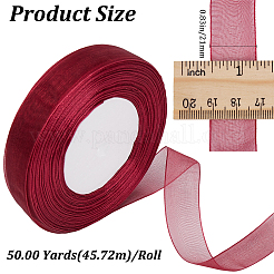 Polyester Organza Ribbons&nbsp;SRIB-WH20020-006A