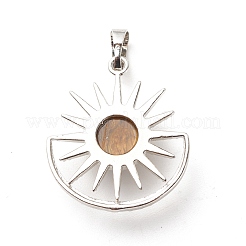 Natural & Synthetic Gemstone Pendants&nbsp;G-G855-04P