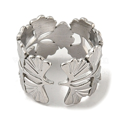 Non-Tarnish 304 Stainless Steel Wide Band Ring&nbsp;RJEW-C067-02P
