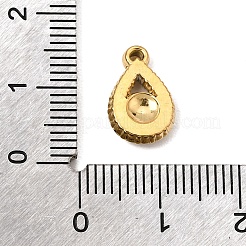 304 Stainless Steel & Rhinestone Pendants&nbsp;SA-CBAA9A2-10G-01