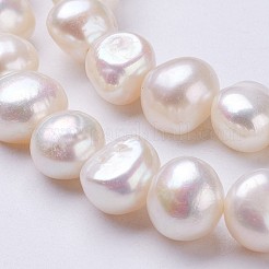 Natural Cultured Freshwater Pearl Beads Strands&nbsp;PEAR-P002-28