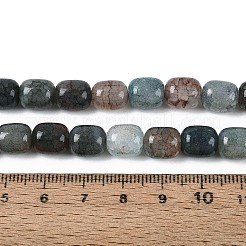Baking Paint Crackle Glass Beads Strands&nbsp;DGLA-N019-01B-11