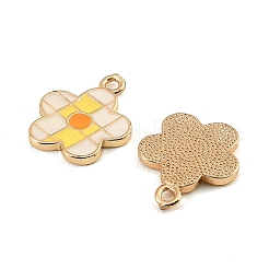 Brass Enamel Pendants&nbsp;KK-CBA9175-36G-02
