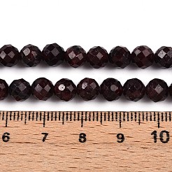 Natural Garnet Beads Strands&nbsp;G-S345-6mm-37