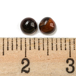 Natural Red  Tiger Eye Dyed & Heated Cabochons&nbsp;G-H309-03-49
