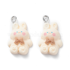 Resin Pendants&nbsp;X-RESI-G026-12B