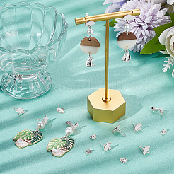 20Pcs Brass Stud Earring Findings&nbsp;KK-BBC0027-57