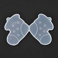 Christmas Themed DIY Pendant Silicone Molds&nbsp;DIY-P030-28