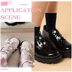 24Pcs 12 Styles Plastic Shoelace Buckle Clips&nbsp;HJEW-HY00157