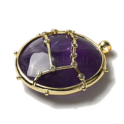 Constellation Natural Amethyst Pendants&nbsp;G-A300-E05