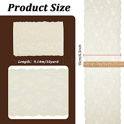 Spandex Lace Ribbon&nbsp;OCOR-WH0105-234B