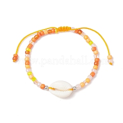 5Pcs Glass Seed Beads Adjustable Beaded Bracelets for Women&nbsp;BJEW-JB11482