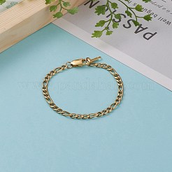 Women's 304 Stainless Steel Figaro Chains&nbsp;BJEW-JB05840-01