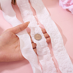 3Rolls 3 Styles Wrinkle Polyester Ribbon&nbsp;OCOR-TA0003-04