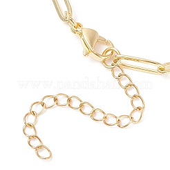 Brass Paperclip Chains Bracelets&nbsp;BJEW-JB11808