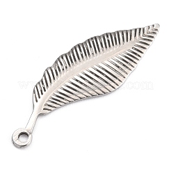 Non-Tarnish 304 Stainless Steel Pendants&nbsp;STAS-H140-29B-P