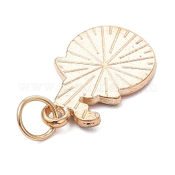 8Pcs Halloween Alloy Enamel Pendants&nbsp;PALLOY-JF04131