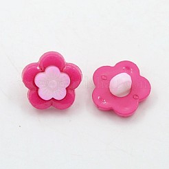 Acrylic Shank Buttons&nbsp;BUTT-E089-05