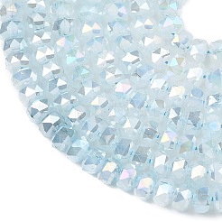 Imitation Jade Glass Beads Strands&nbsp;EGLA-F167-03A-09