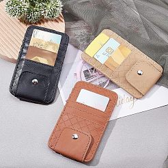3Pcs 3 Colors Imitation Leather Car Sun Visor Organizers&nbsp;AJEW-FH0002-74