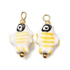 Handmade Porcelain Pendants&nbsp;PR-CBA0027-03G