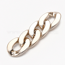 UV Plating ABS Plastic Linking Rings&nbsp;CCB-S162-03RG