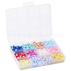 420Pcs 12 Colors Transparent Acrylic Beads&nbsp;TACR-CJ0001-64