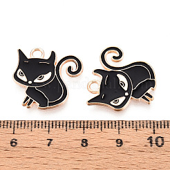 Alloy Enamel Pendants&nbsp;ENAM-R058-09D