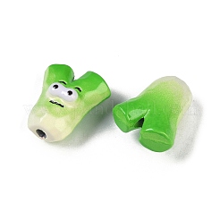 Spray Painted Alloy Beads&nbsp;FIND-G076-03