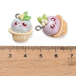 Opaque Resin Pendants&nbsp;RESI-B047-01