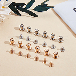 50Pcs Alloy Round Head Knobs for Small Jewelry Box Making&nbsp;DIY-GF0012-49P