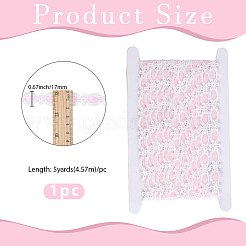 1Pc Polyester Lace Ribbon&nbsp;OCOR-GF0006-17