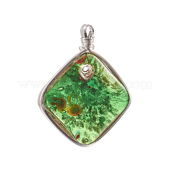 Handmade Lampwork Pendants&nbsp;PALLOY-J356-05A