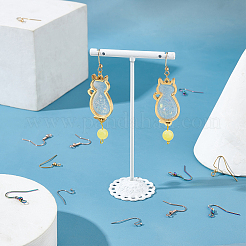 120Pcs 4 Styles 304 Stainless Steel Earring Hooks&nbsp;STAS-UN0034-15