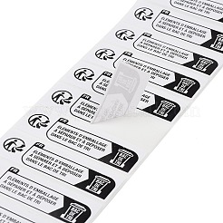 Paper Safety Tape Adhesive Stickers&nbsp;AJEW-Z030-07