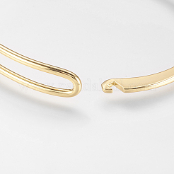 Brass Bangles&nbsp;X-BJEW-K153-02G