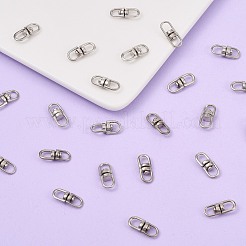Alloy Double Eye Swivel Clasps&nbsp;X-PALLOY-E385-14P