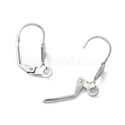 Tarnish Resistant 304 Stainless Steel Leverback Earring Findings&nbsp;X-STAS-E007-2