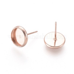 304 Stainless Steel Stud Earring Settings&nbsp;LS-STAS-K131-B-01RG