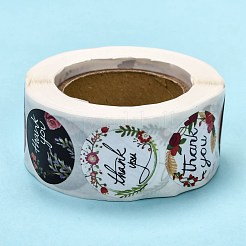 1 Inch Thank You Theme Self-Adhesive Paper Stickers&nbsp;X-DIY-K027-B04