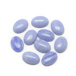 Natural Striped Agate/Banded Agate and Synthetic Rhodochrosite Cabochons&nbsp;G-R415-13x18-M