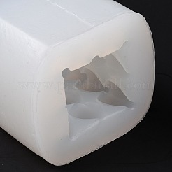 Heart-shaped Bubble Cube Candle Food Grade Silicone Molds&nbsp;DIY-D071-01